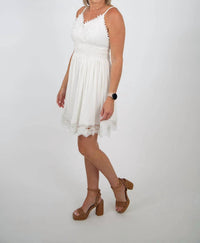 Bluivy - Crochet Bodice Dress