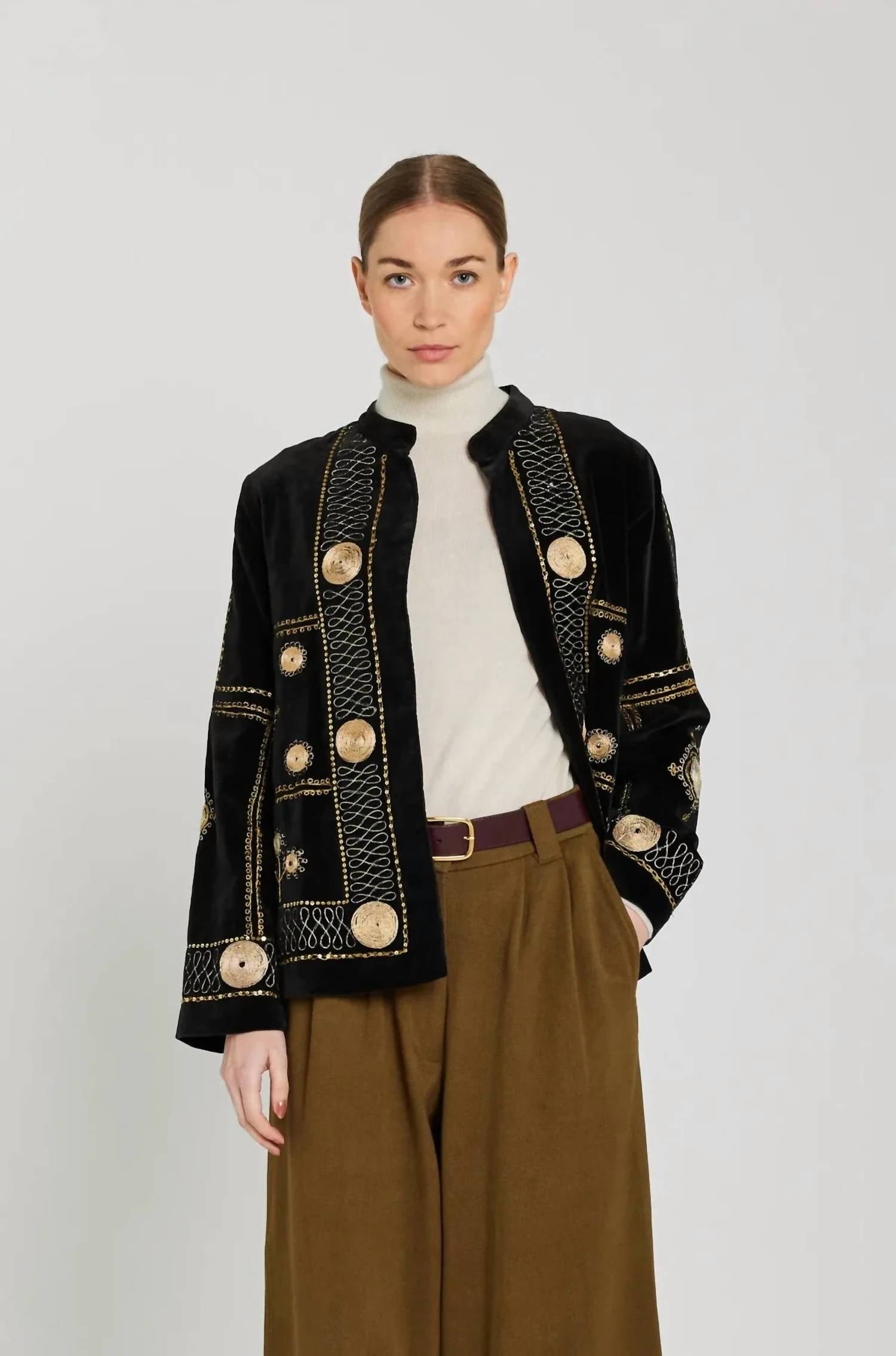 V De Vinster - Coti Embroidered Jacket