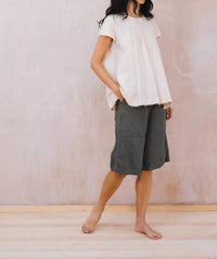 Sula - Smock A-line Short Raglan Sleeves Top