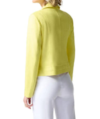 Joseph Ribkoff - Foiled Suede Fitted Jacket