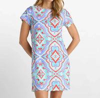 Jude Connally - Ella Short Sleeve Mini Dress