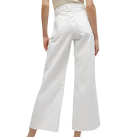 Veronica Beard - Taylor Cropped Wide Leg Jeans