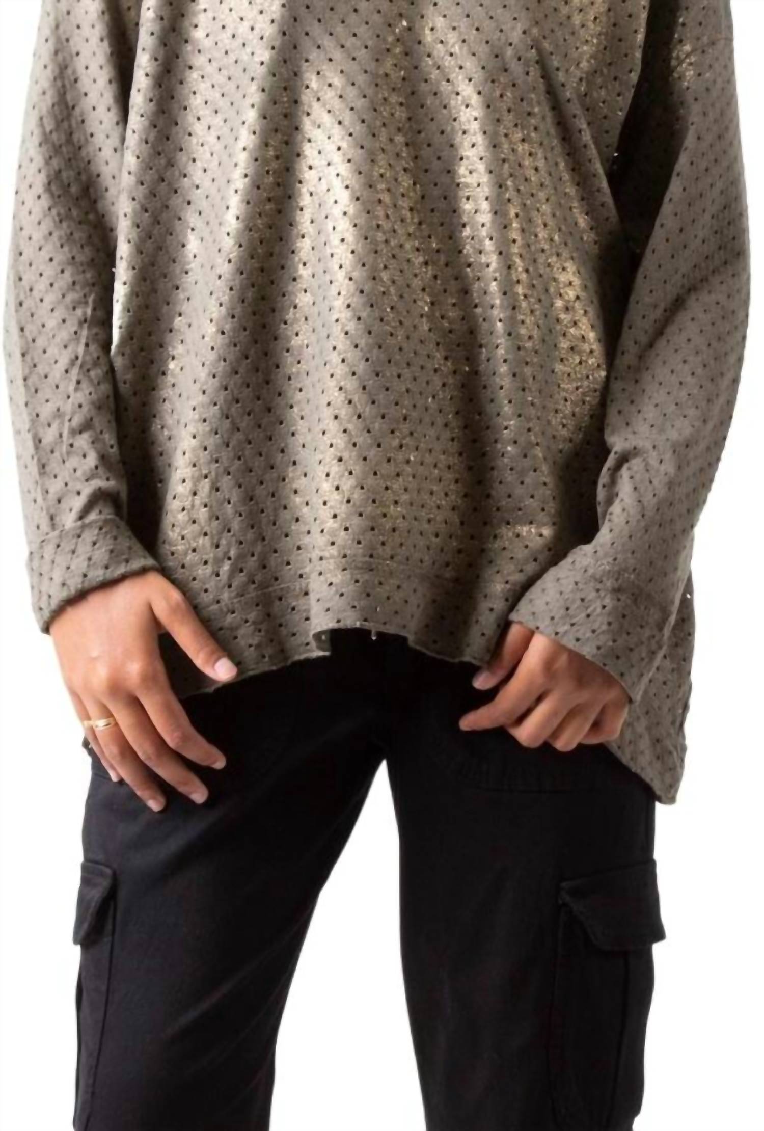 Gigi Moda - Il Foro Long Sleeve Top