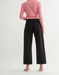 Just Black Denim - Twist Barrel Jean