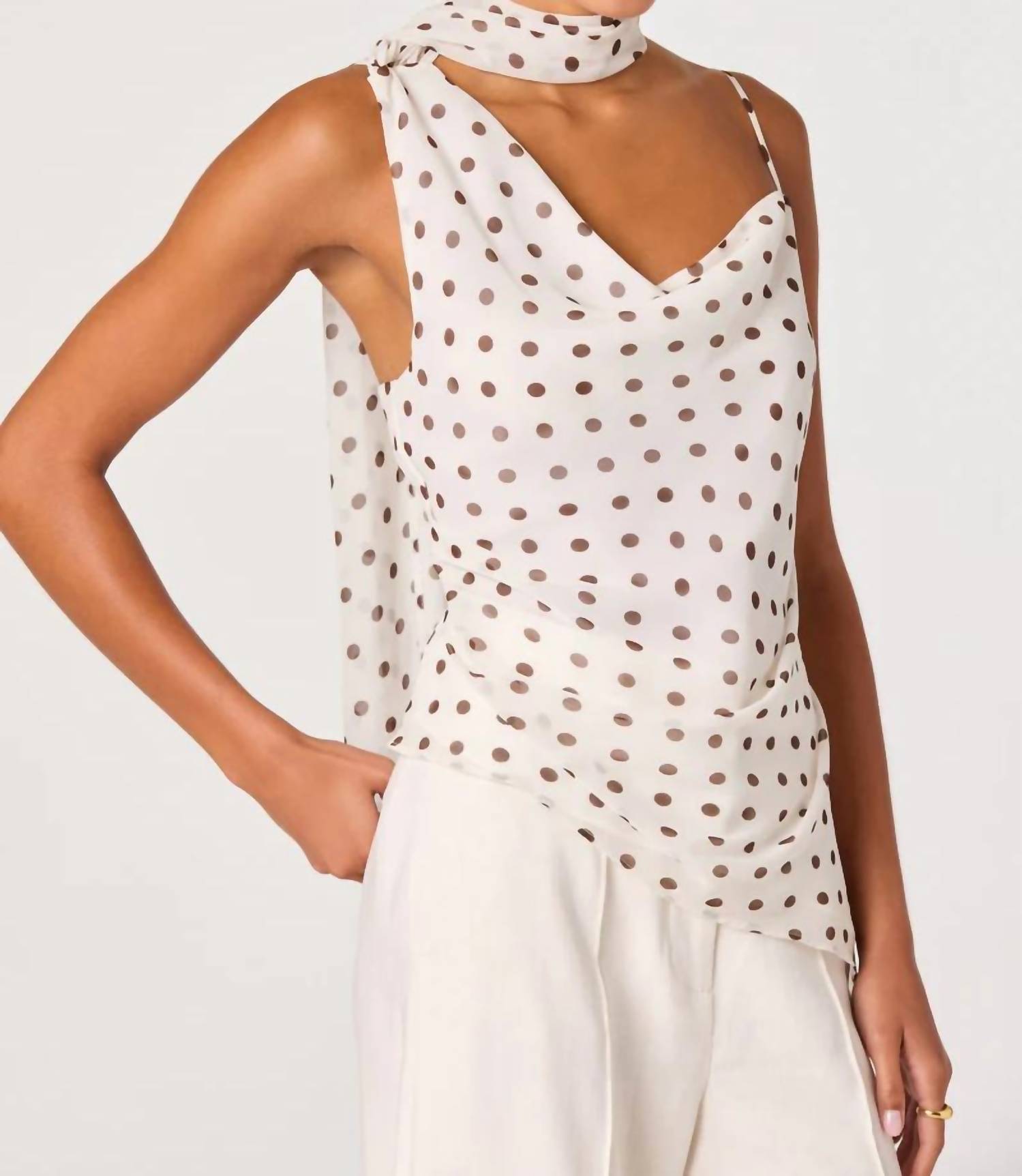 Astr - Polka Dot Top