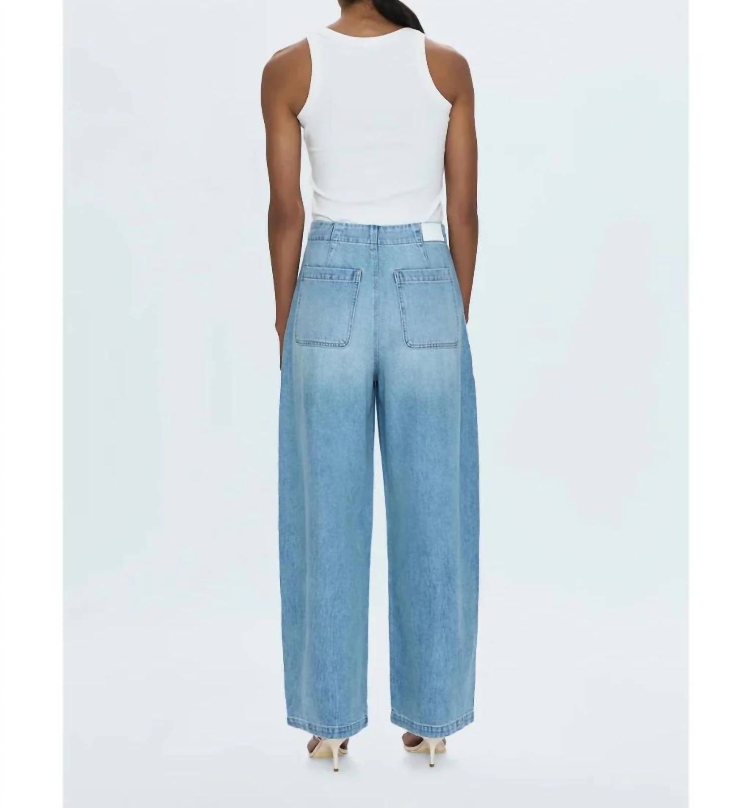 Pistola - Lottie High-rise Relaxed Barrel Jeans