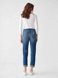 Dl1961 - Women'S - Riley Boyfriend Straight Jeans