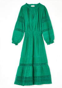 M.A.B.E. - Loretta V-neck Midi Dress