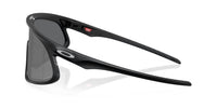 Oakley Men's Rslv Sunglasses in matte black prizm black lens - men's accessory - detail view