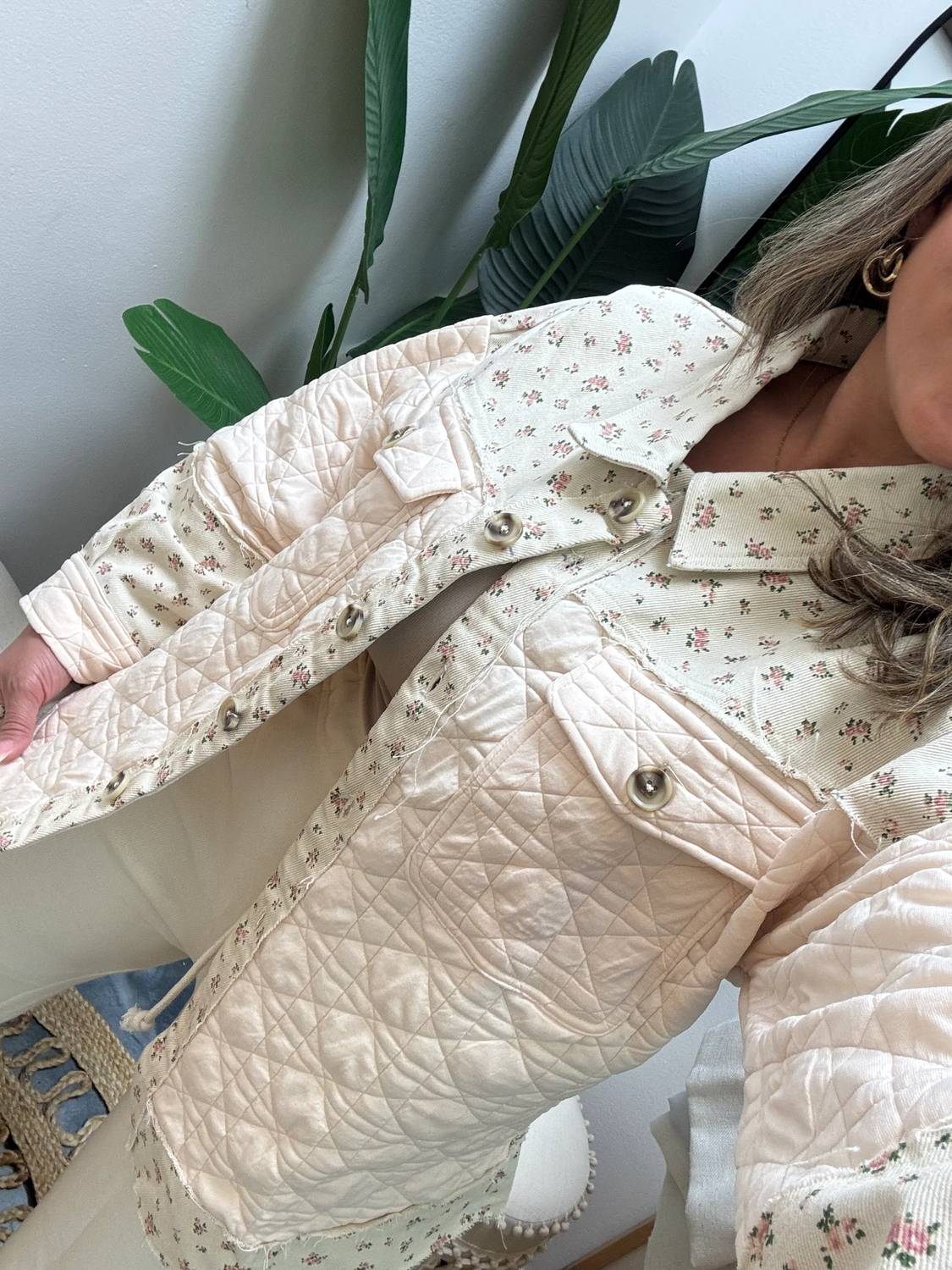 Very J - Quilted Long Sleeves Jacket