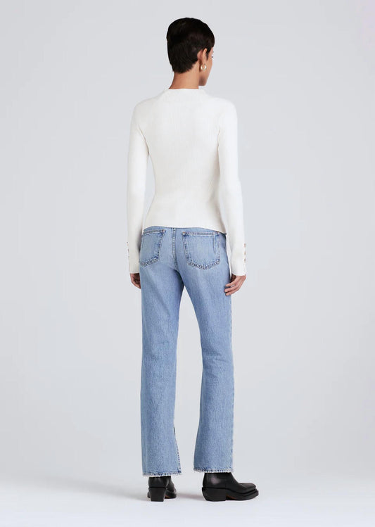 Derek Lam 10 Crosby - Women's Kassandra Ribbed Mock Neck Sweater