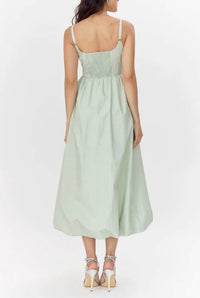 Greylin - Celina Balloon Hem Midi Dress