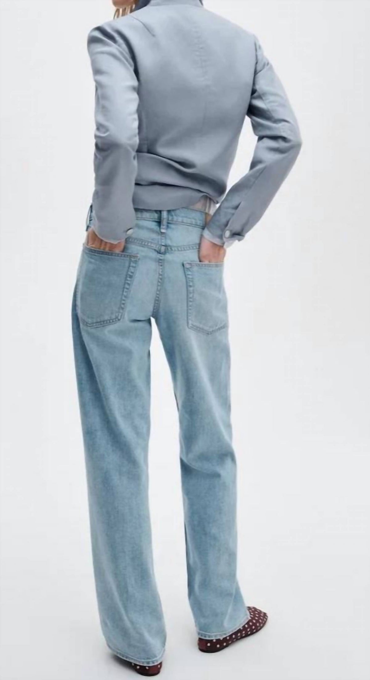 Rag & Bone - Cam Low-rise Relaxed Straight Jean
