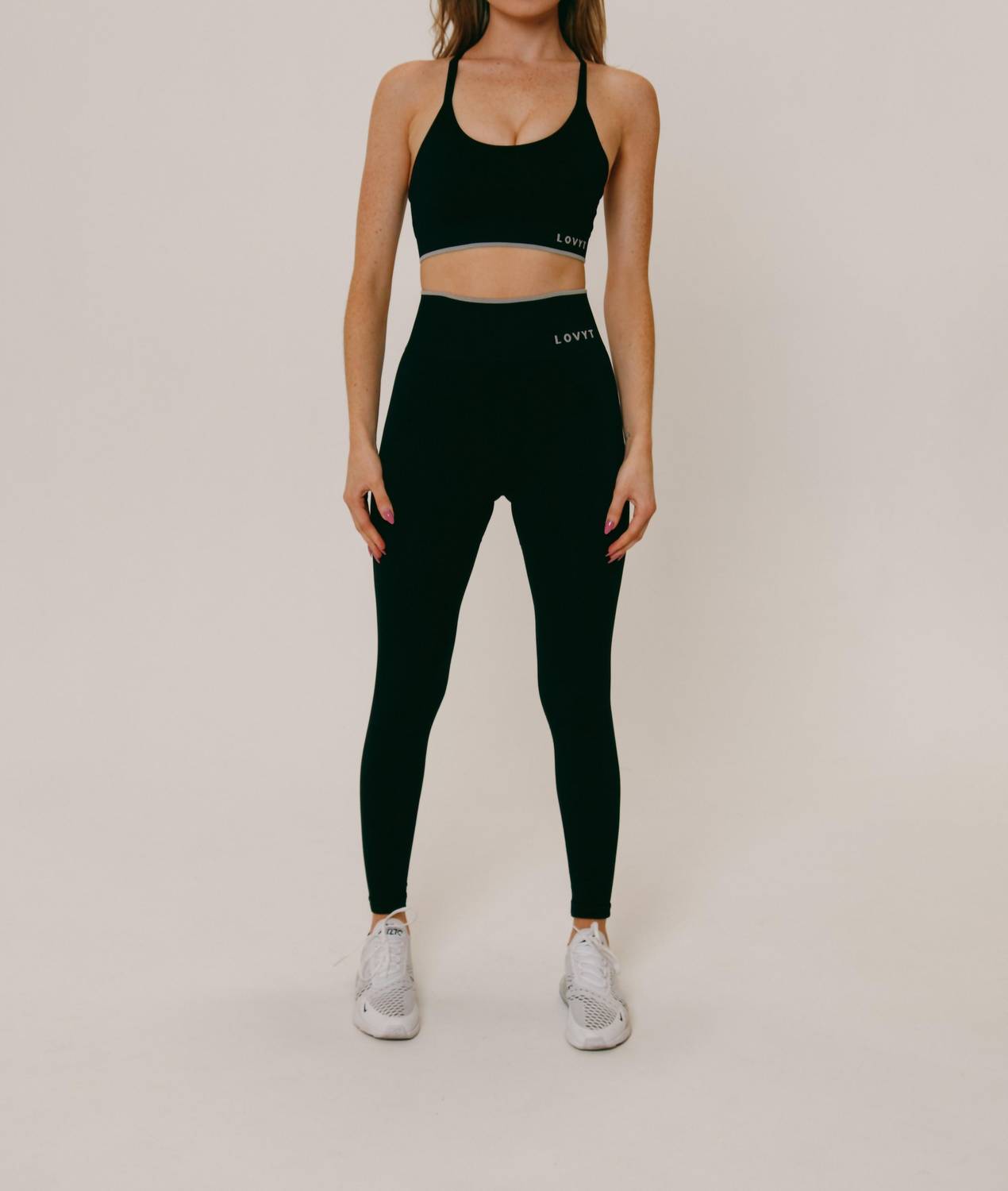 Lovyt - Nudes Rib Leggings