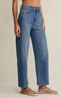 Z Supply - Luna High Rise Bowed Crop Jeans