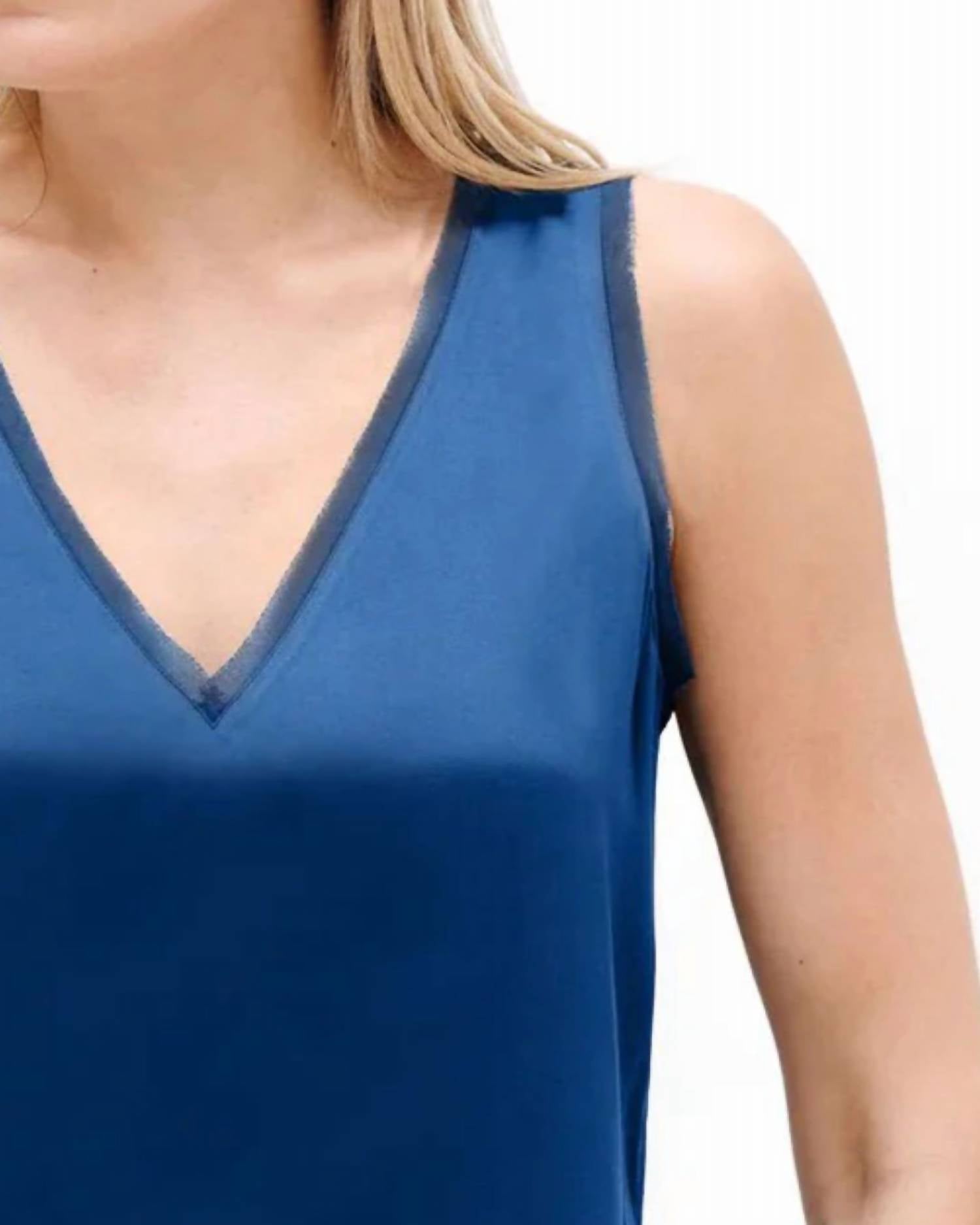 Go By Go Silk - V-tee Redux Top