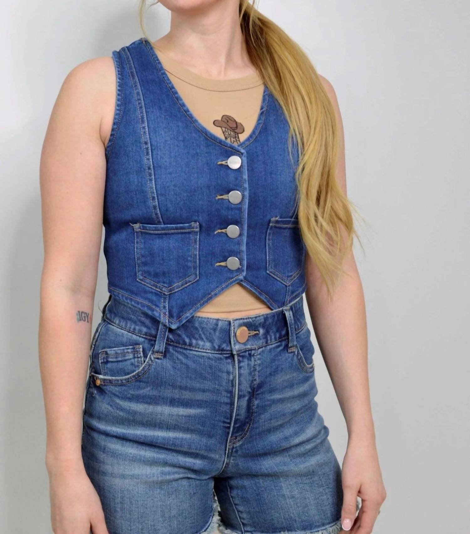 Risen - Crop Vest