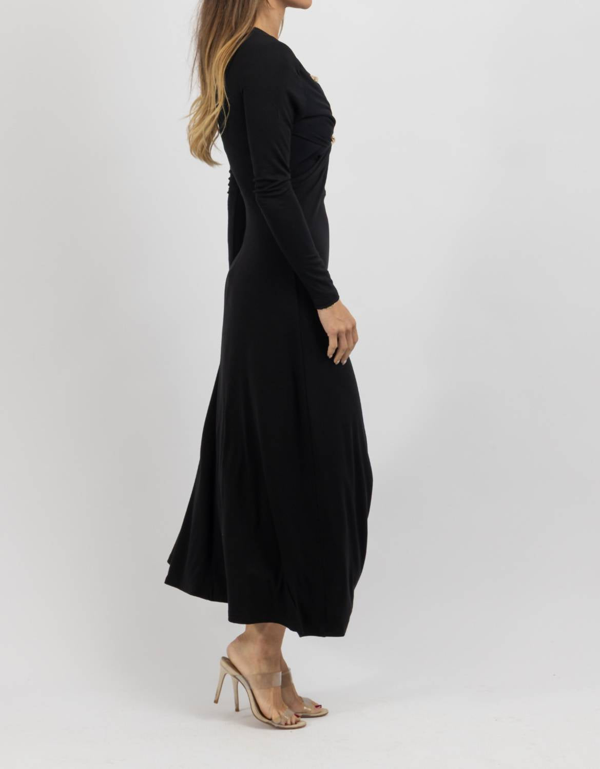 Ina Fashion - Zaire Long Sleeve Maxi Dress