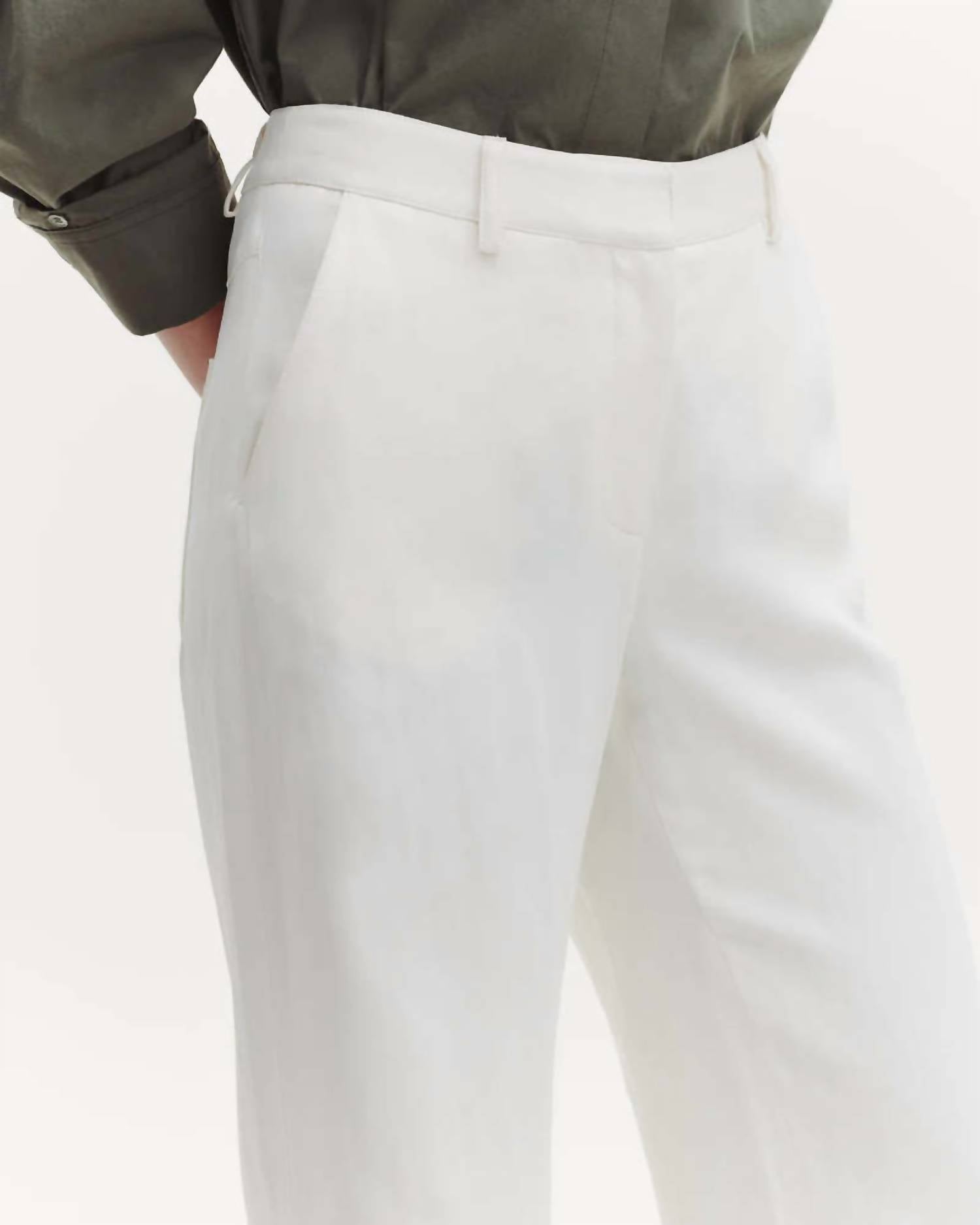 Twp - Howard Coated Viscose Linen Pants
