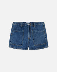 Re/Done - Bender High-rise Utility Jean Short