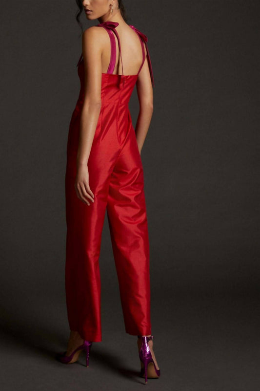 Hutch - Seamed Wide-leg Jumpsuit
