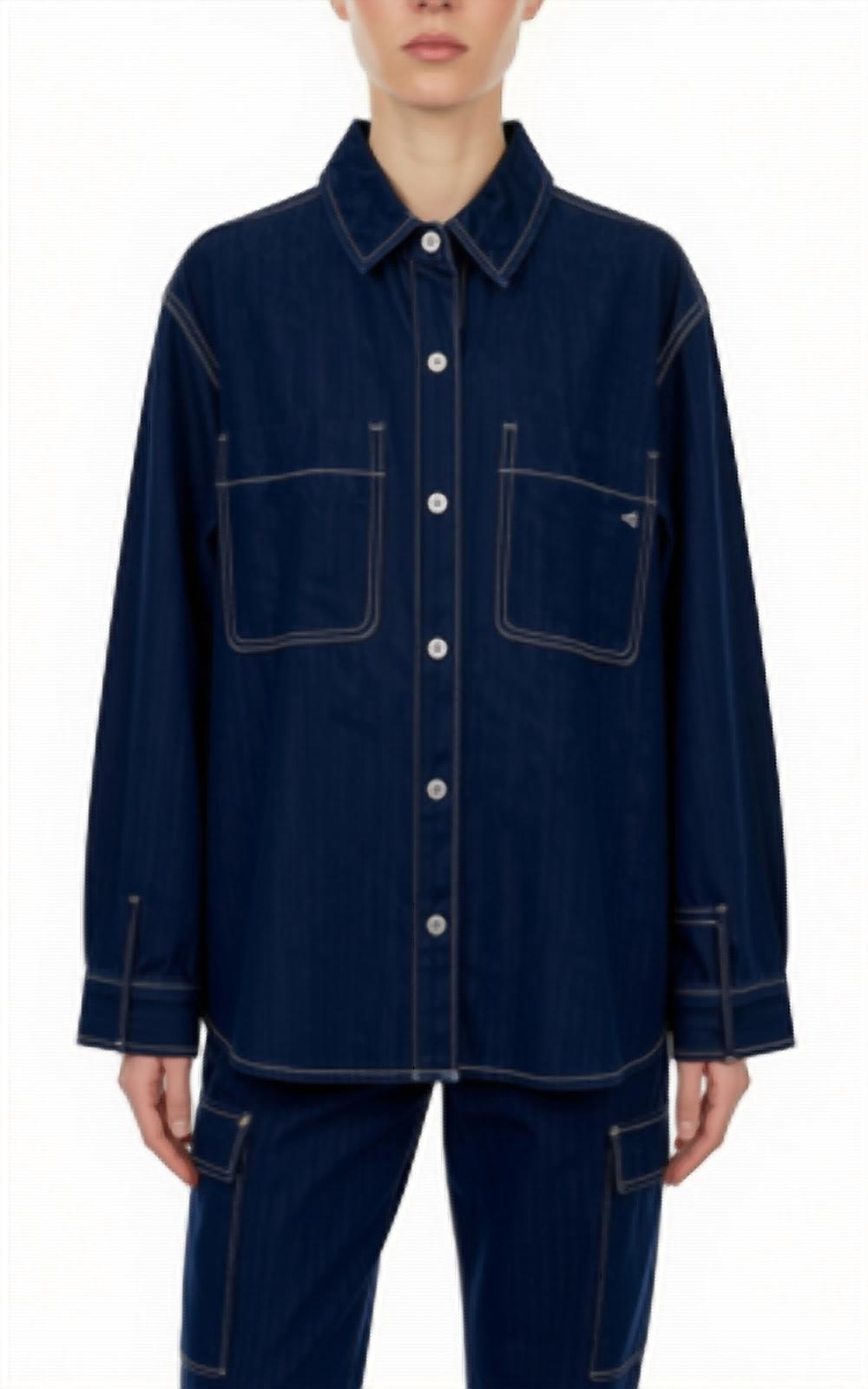 Hidden - Long-Sleeve Jean Jacket