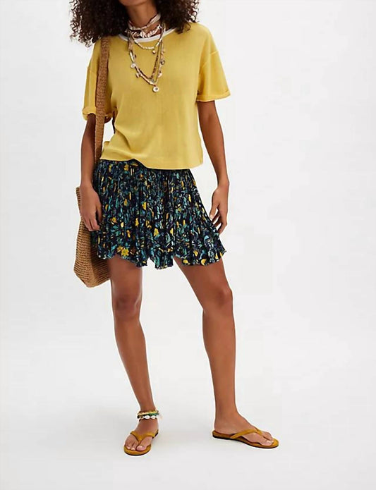 Free People - One Third Charm Printed Mini Skirt