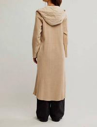 Free People One Landon Jacket in sand 1 - women's jacket - detail view