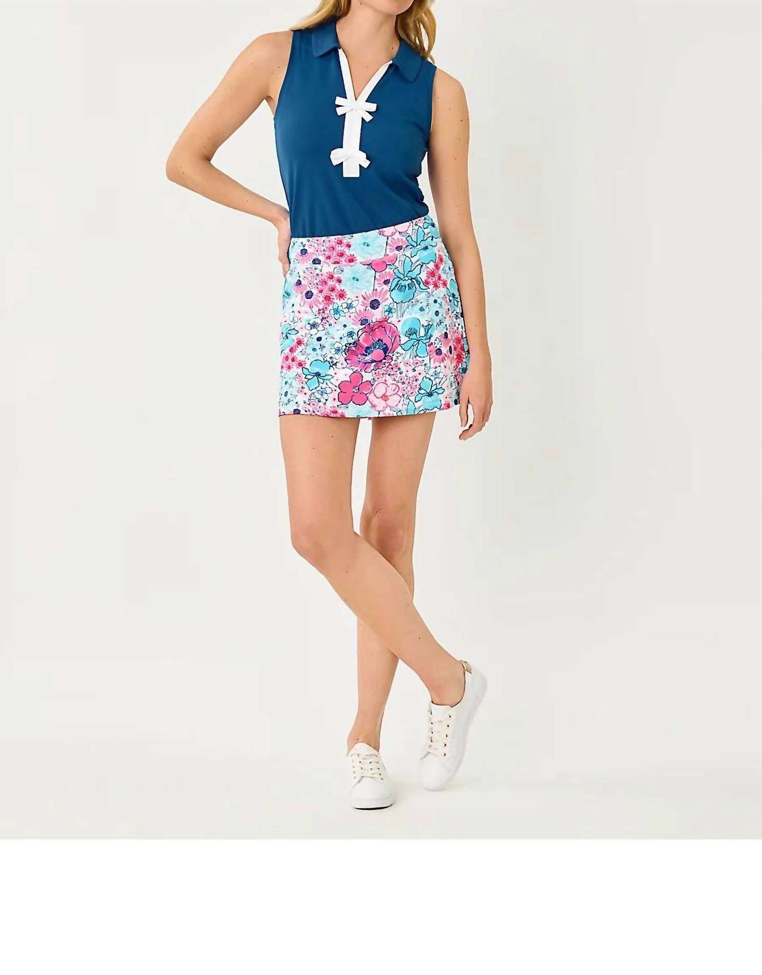 Lilly Pulitzer - Luxletic Frida Sleeveless Bow Polo
