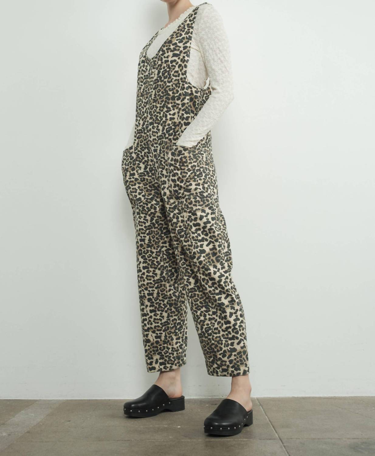 Aaron & Amber - Leopard Print Jumpsuit