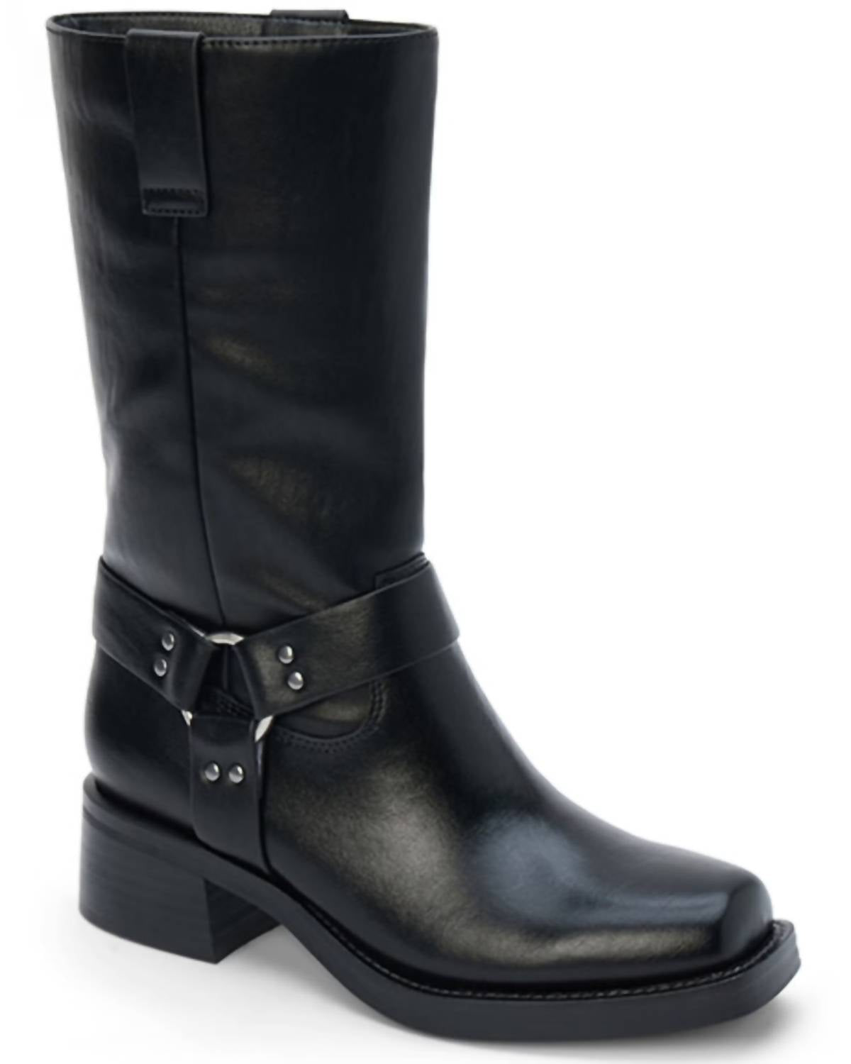 Matisse Women's Autumn Mid Calf Boots in black - women's shoe - alternate view
