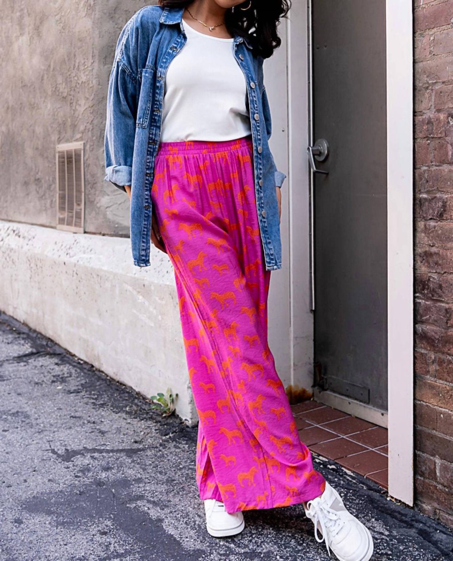 Mittoshop - Summer Safari Wide Leg Pants