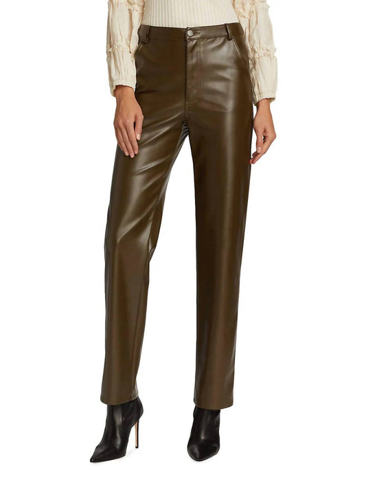 Lana Vegan Leather Trouser