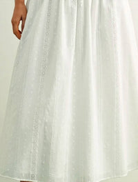 Miou Muse - EMBROIDERY FULL SKIRT