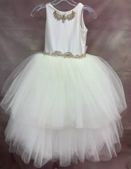 GIRL'S DOMINIQUE COMMUNION DRESS