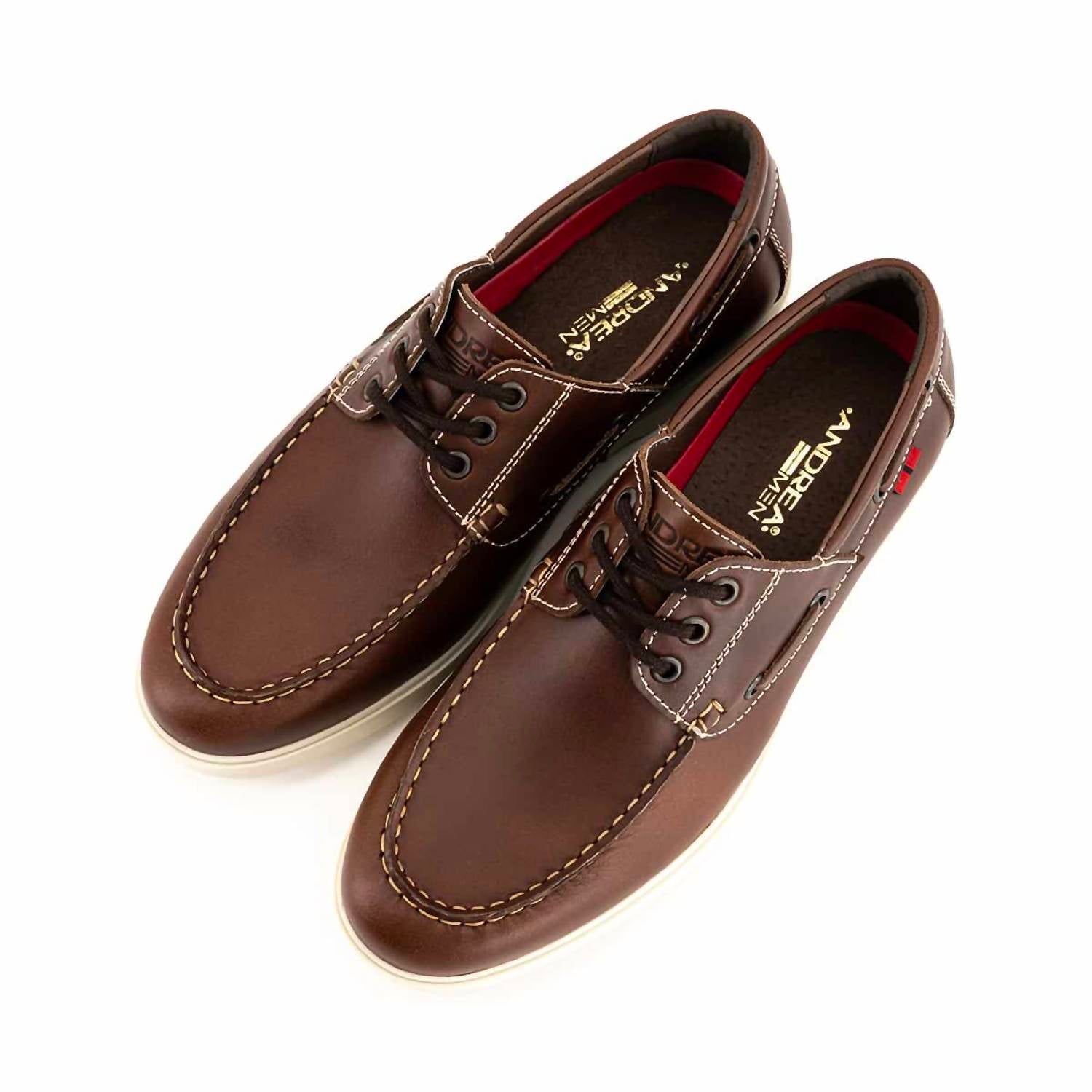 Andrea - Men’s Leather Boat Shoe