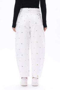 Bayeas - Berlin High Rise Barrel Jeans