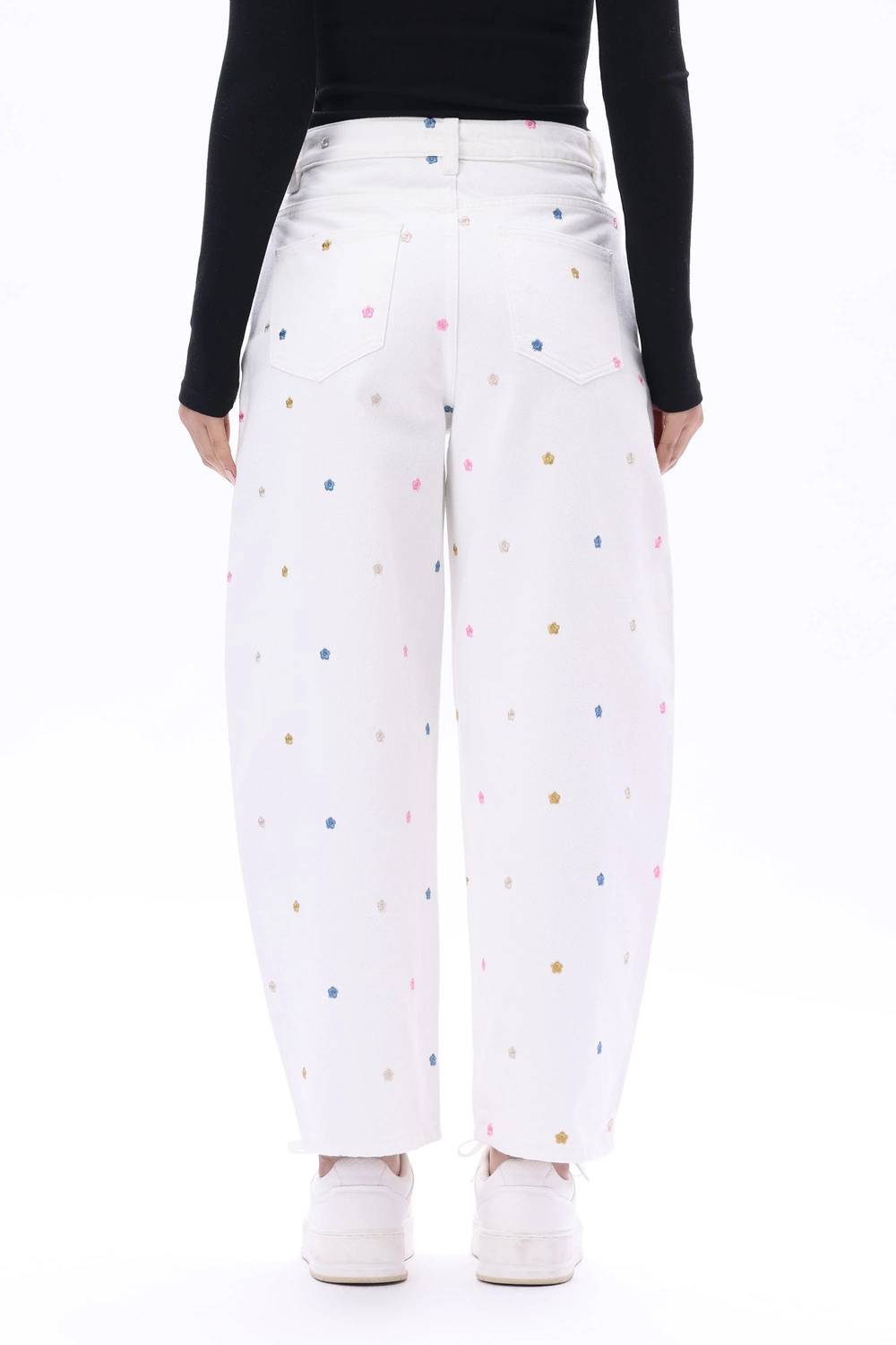 Bayeas - Berlin High Rise Barrel Jeans