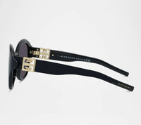 Givenchy - Women's Liquid Logo Round Cateye Sunglasses