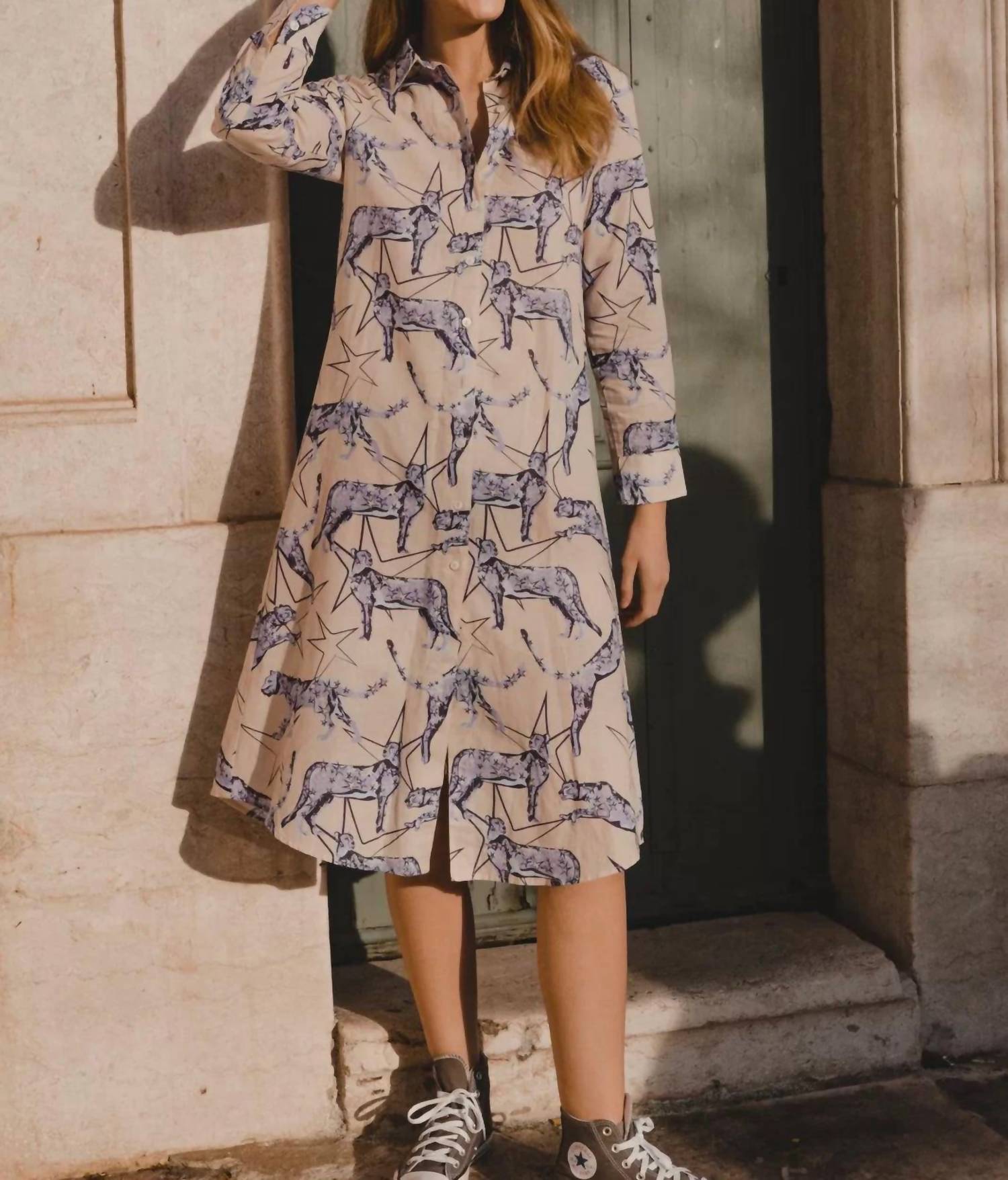 Las Surenas - Leopard Tunic Dress