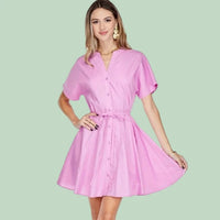 Joy Joy - Rose Button Front Dress