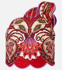 Farm Rio - One Shoulder Scallops Top