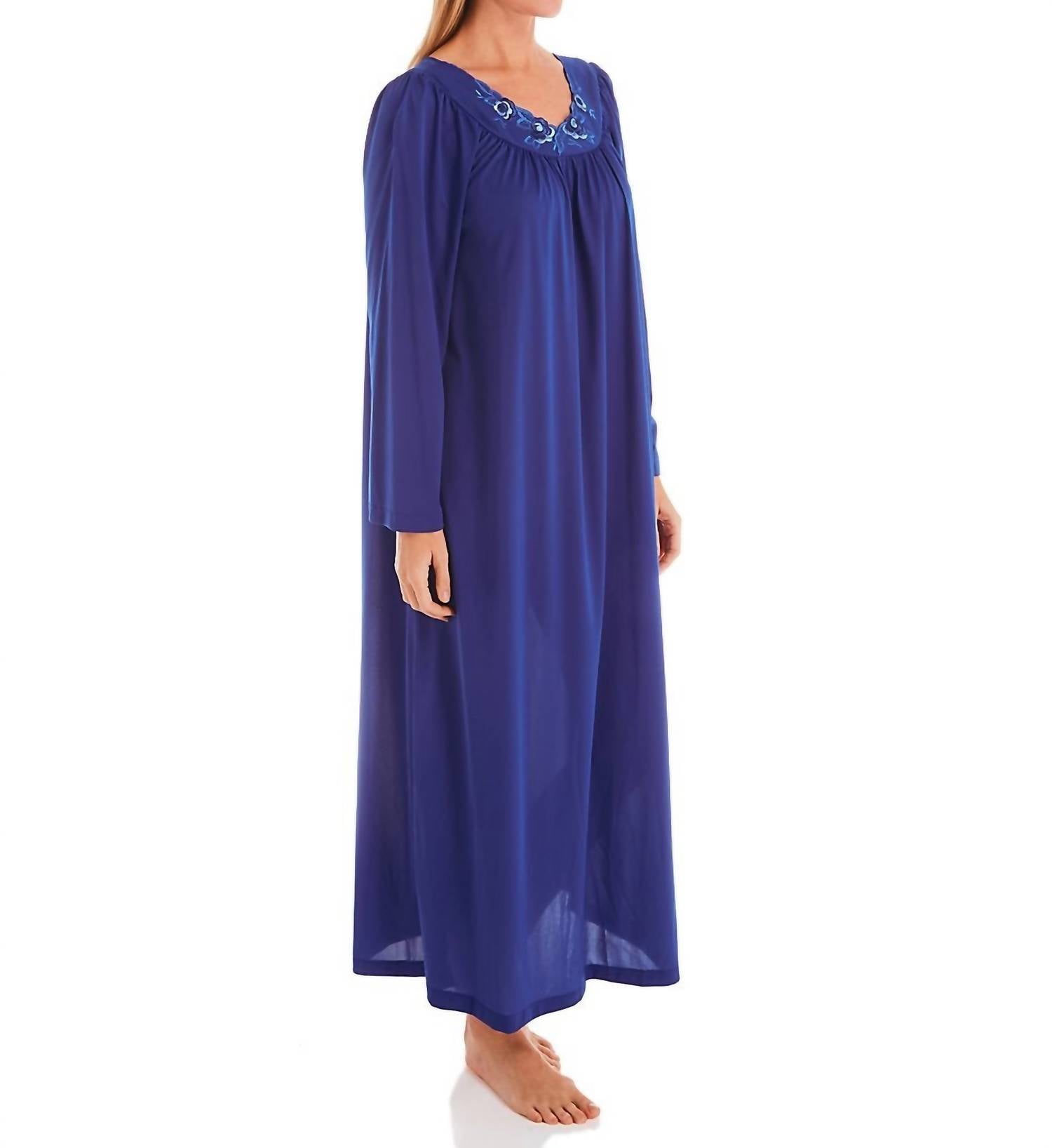 Shadowline Lingerie - Petals 53 Inch Long Sleeve Gown