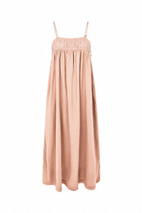Rabens Saloner - Women's Cotton Angel String Maxi Dress