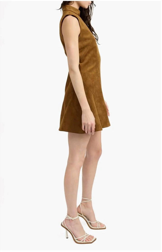 En Saison - Logan Mock Neck Mini Dress
