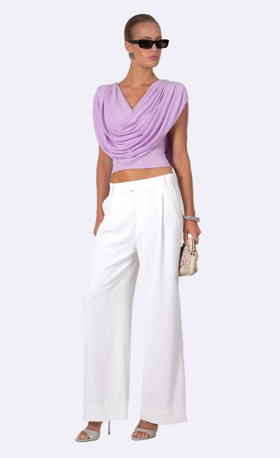 Nonchalant Label - Catalina Cowl Neck Top