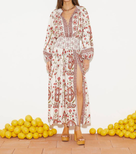 Boteh - Ceres Shirred Maxi Dress