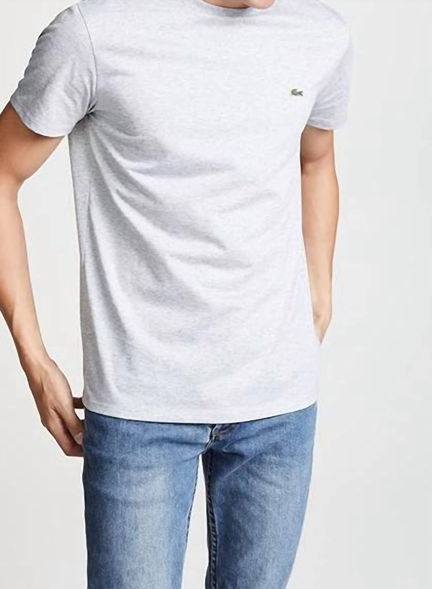 Lacoste - Short Sleeve Crew Neck Pima Cotton Jersey T-shirt