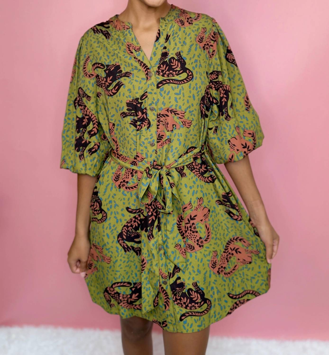 Easel - Women's Juniper Jungle Dress