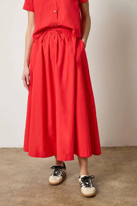 Lilla P - Women's Paneled Maxi Skirt